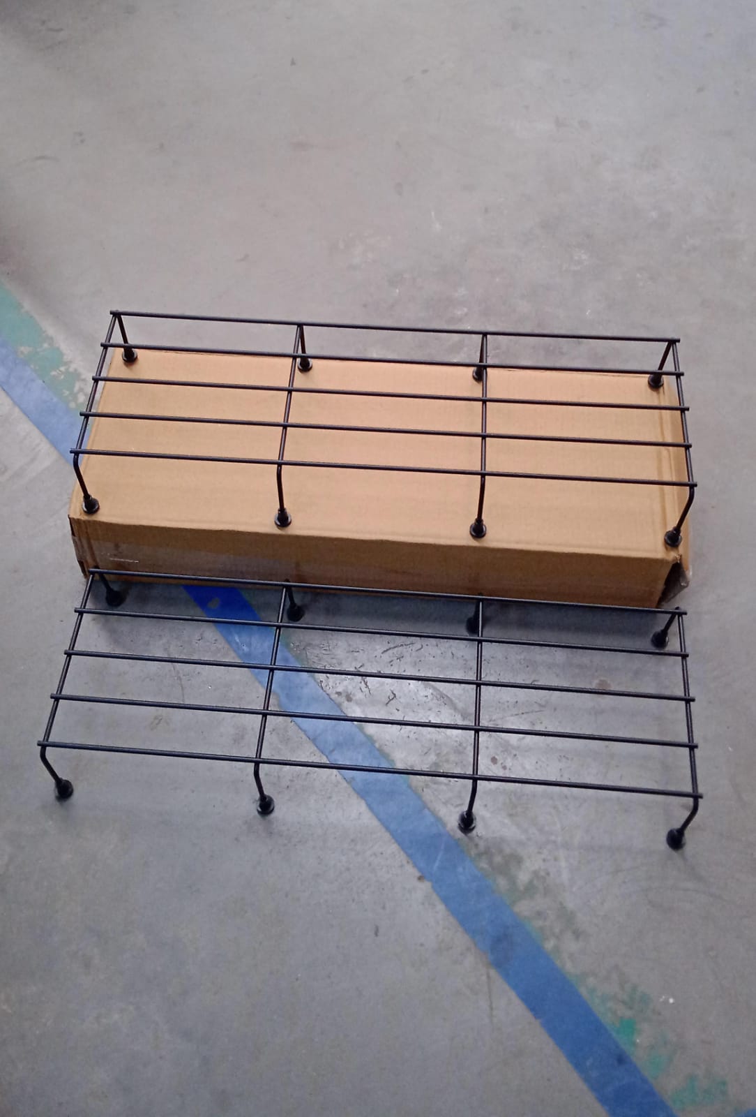 Metal Rectangle Flower plant stand for balcony (60×20 Cm / 2 Pc Set) Metal Rectangle Flower plant stand for balcony (60×20 Cm / 2 Pc Set)